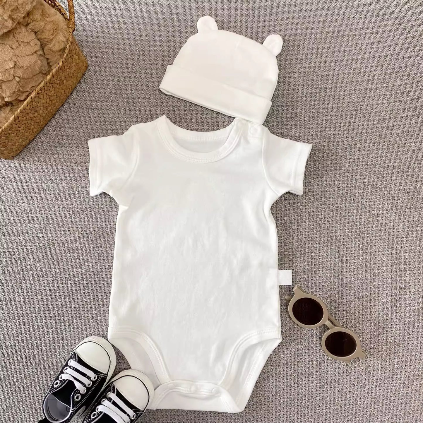 Sirhao Snap crotch shirts for infants and toddlers