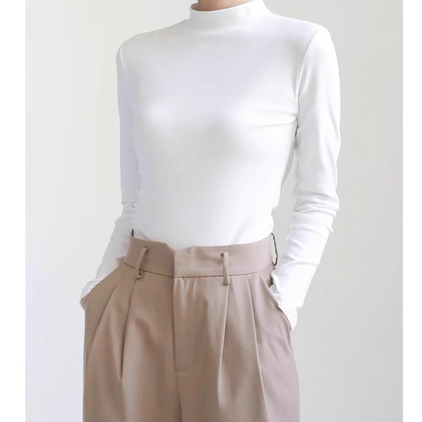 Sirhao Turtle neck shirts